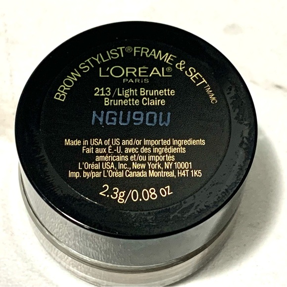 4X Loreal Brow Stylist Frame & Set 213 Light Brunette Brown Cream Eyebrow Pomade - Picture 3 of 3